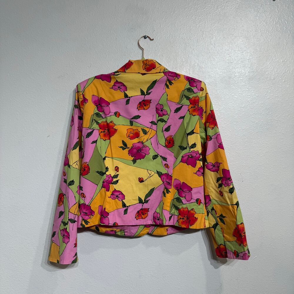 Kelly and Diane Pink Floral Blazer Sz 12P - Picture 9 of 12